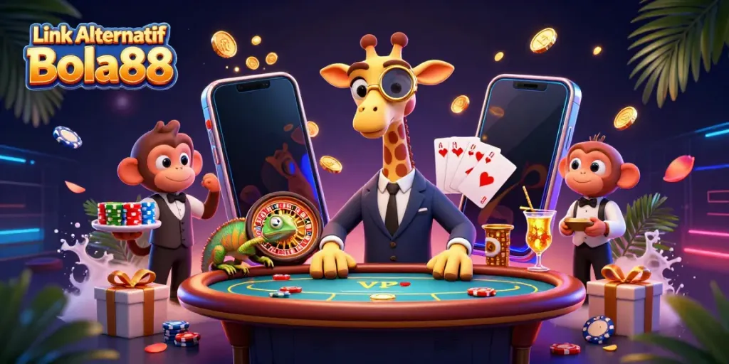 Experience thrilling moments at Link Alternatif Bola88 with interactive gaming features and vibrant casino elements.