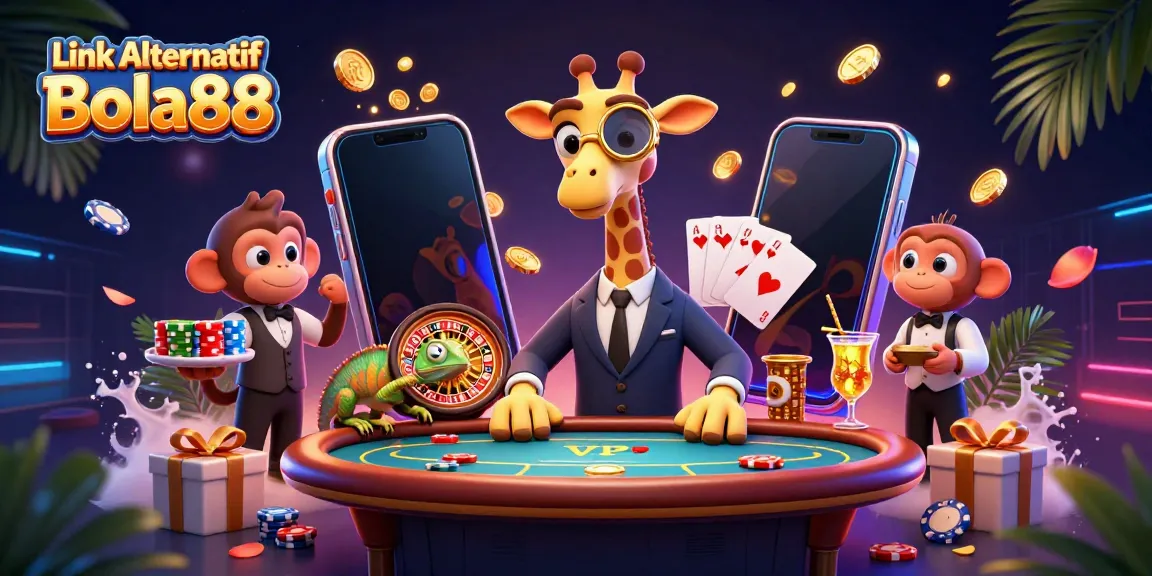 Experience thrilling moments at Link Alternatif Bola88 with interactive gaming features and vibrant casino elements.