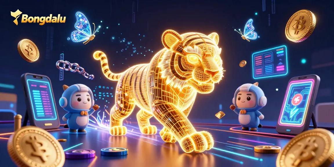 Bongdalu showcases live betting action in a neon-lit digital casino environment with lively animated elements.
